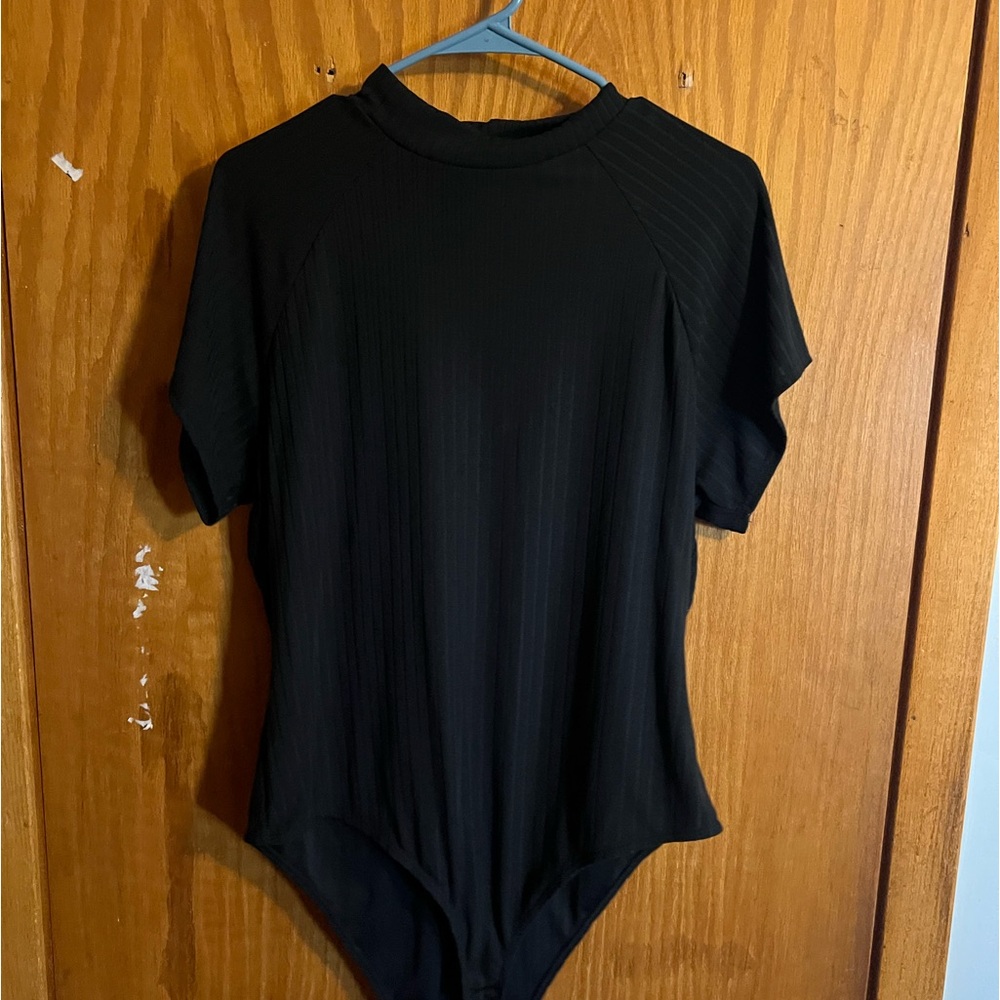 Ribbed bodysuit from fashion to figure